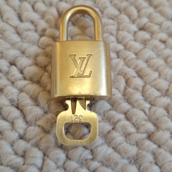 Louis Vuitton Accessories - Louis Vuitton Padlock And Key